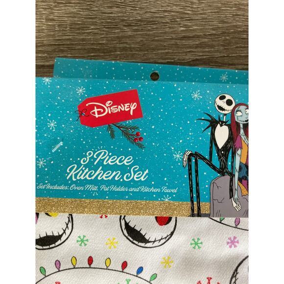 Disney Nightmare‎ Before Christmas 3-Piece + Hand Towels Kitchen Set Skellington - Picture 7 of 14